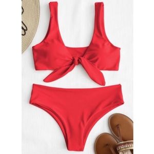 Red bikini